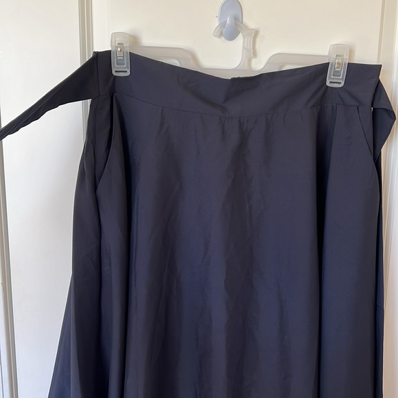 NWT, 3XL Afibi Womens Vintage High Waist A-Line Flared Midi Skirt with Pockets. - Picture 14 of 14